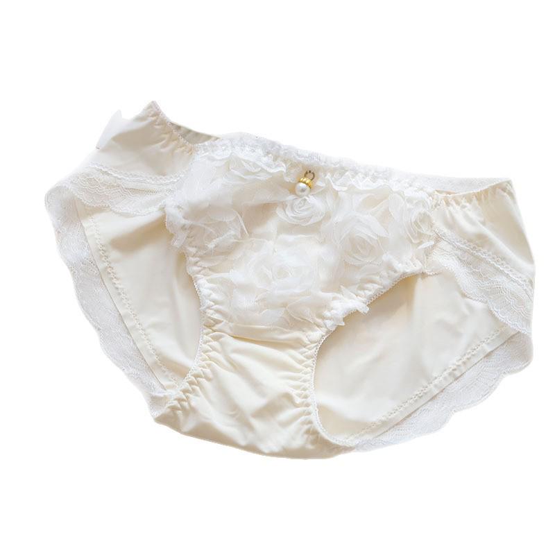 2026 Low-Rise Milk Silk Women's Sexy Young Girl Student Triangle Briefs