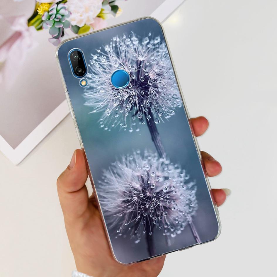 Case For Huawei P20 Lite Cover Cute Astronaut Cartoon Slim Clear Soft Silicone Back Phone Cover For Huawei P20Lite ANE-LX2 Funda