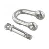 Heavy Duty Stainless Steel D Shackles Marine Rigging Shackles 5mm & 10mm
