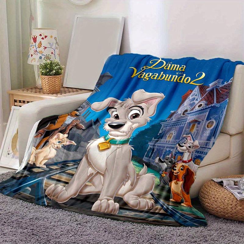 1 Stück, Susi und Strolch 2: Die Vagabunden-Geschichte Weiche Wohndecke für Heimdekoration, Sofabezug, Reisen, Camping, Auto