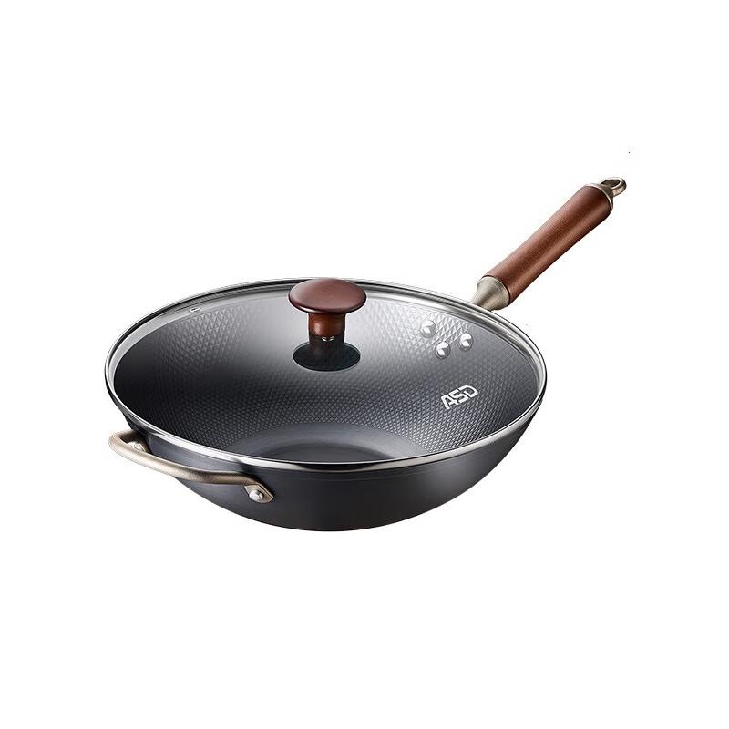 

ASD 32cm Non-Coated Wrought Iron Wok