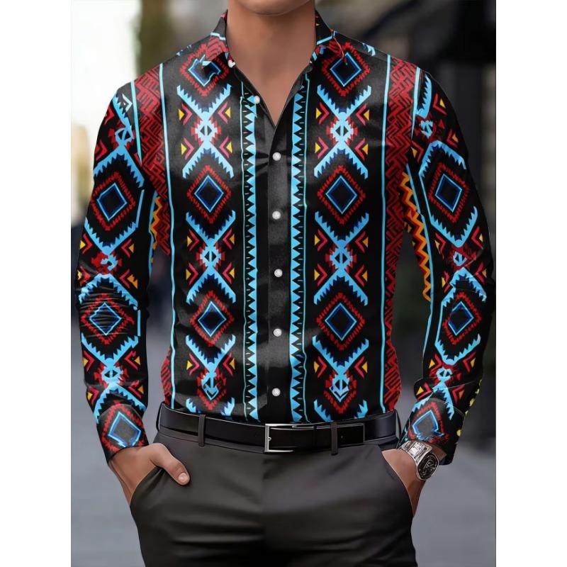 Neues schwarzes Hintergrund 3D rotes Spinnennetz-Aufdruck Herren Langarmshirt trendiger Streetstyle Freizeithemd