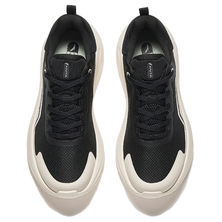 Anta Le Dao Comfortable Versatile Non-Slip Durable Low-Top Training Shoes Women Sneaker Black Brown 122517719-4