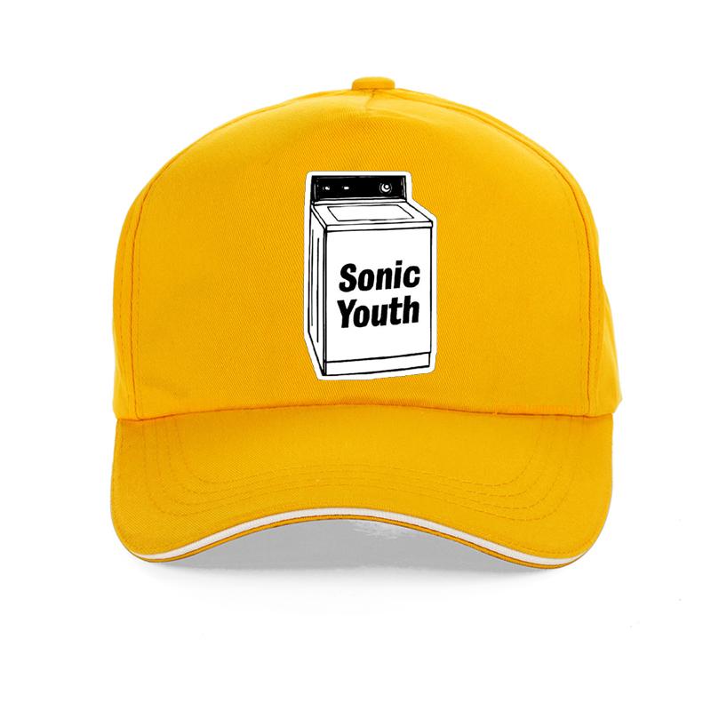 Sonic Youth Rock Band Punk Men Baseball Cap Casual Women Rock Band Sonic Youth Hat Adjustable Summer Trucker Hats