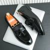 Fashion Men's Tassel Leather Shoes Men's Party Formal Loafers Casual Evening Dress Moccasins Wedding Shoes Fashion Casual Men's Shoes