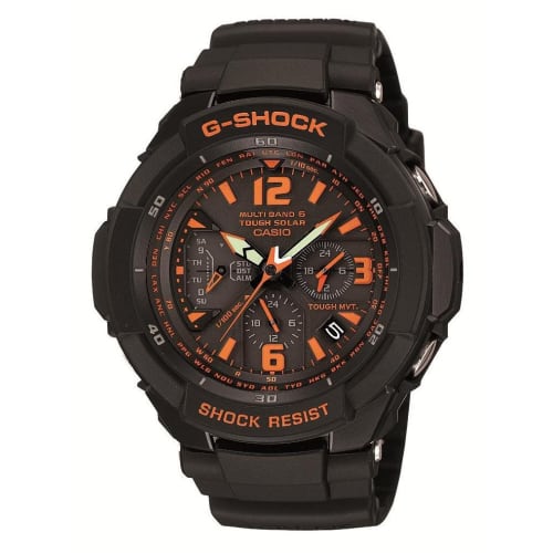 

Часы Casio G-Shock []GRAVITYMASTER Радио Солнечные GW-3000B-1AJF Мужские Черные