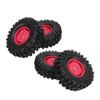 4PCS RC Off Road Vehicle Tires 1.9 Inch Universal Rubber RC Wheels and Tires for RC Off Road