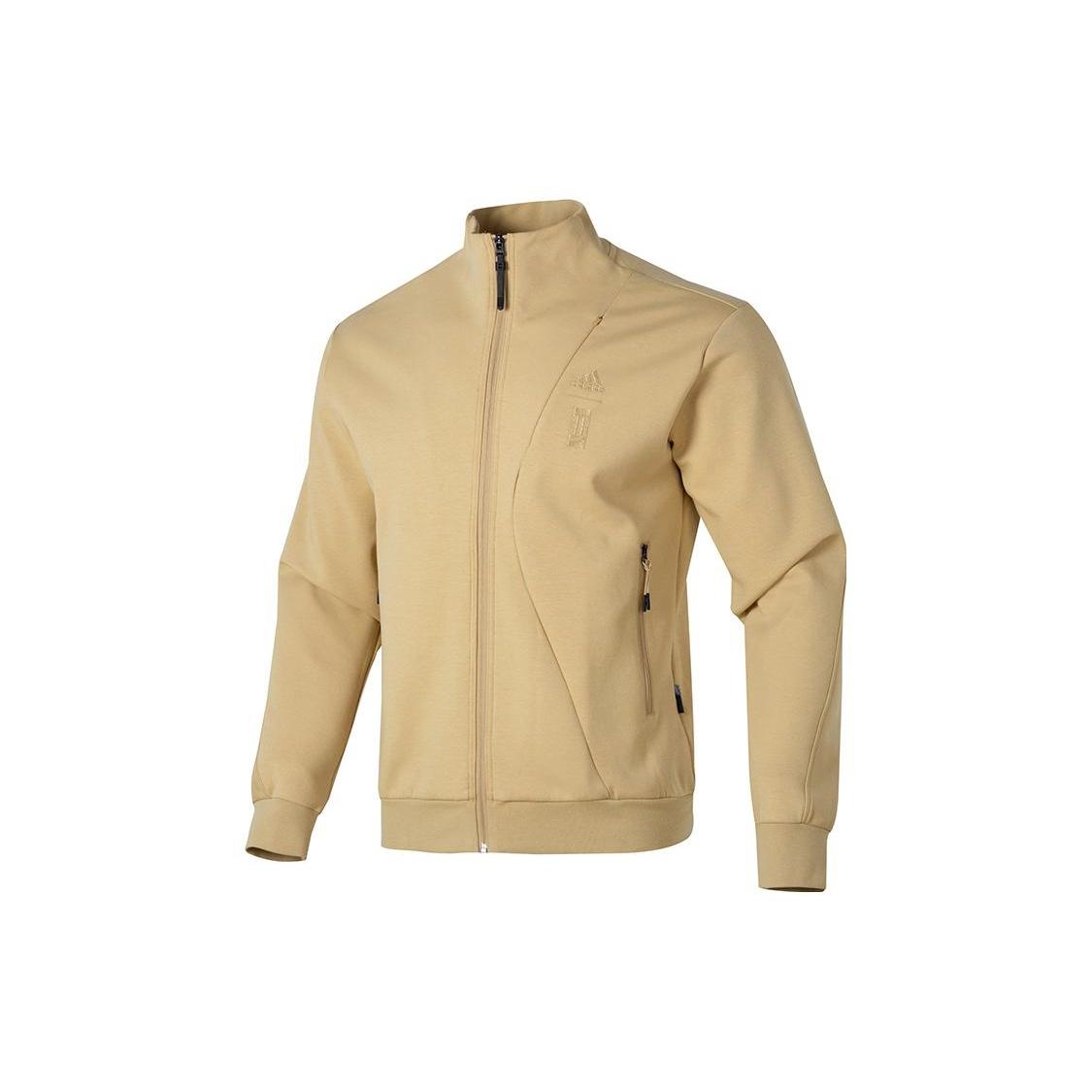 adidas Wuji Must Have Track Jacket  Tan  Men s IP4918 L