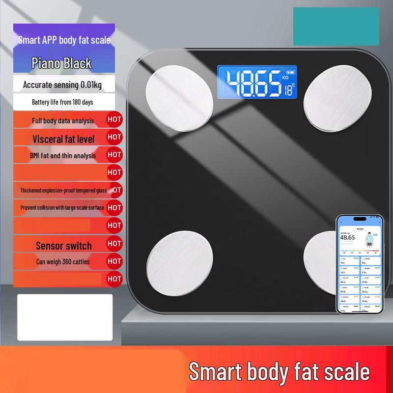 ZISIZ Smart Body Fat & Weight Scale