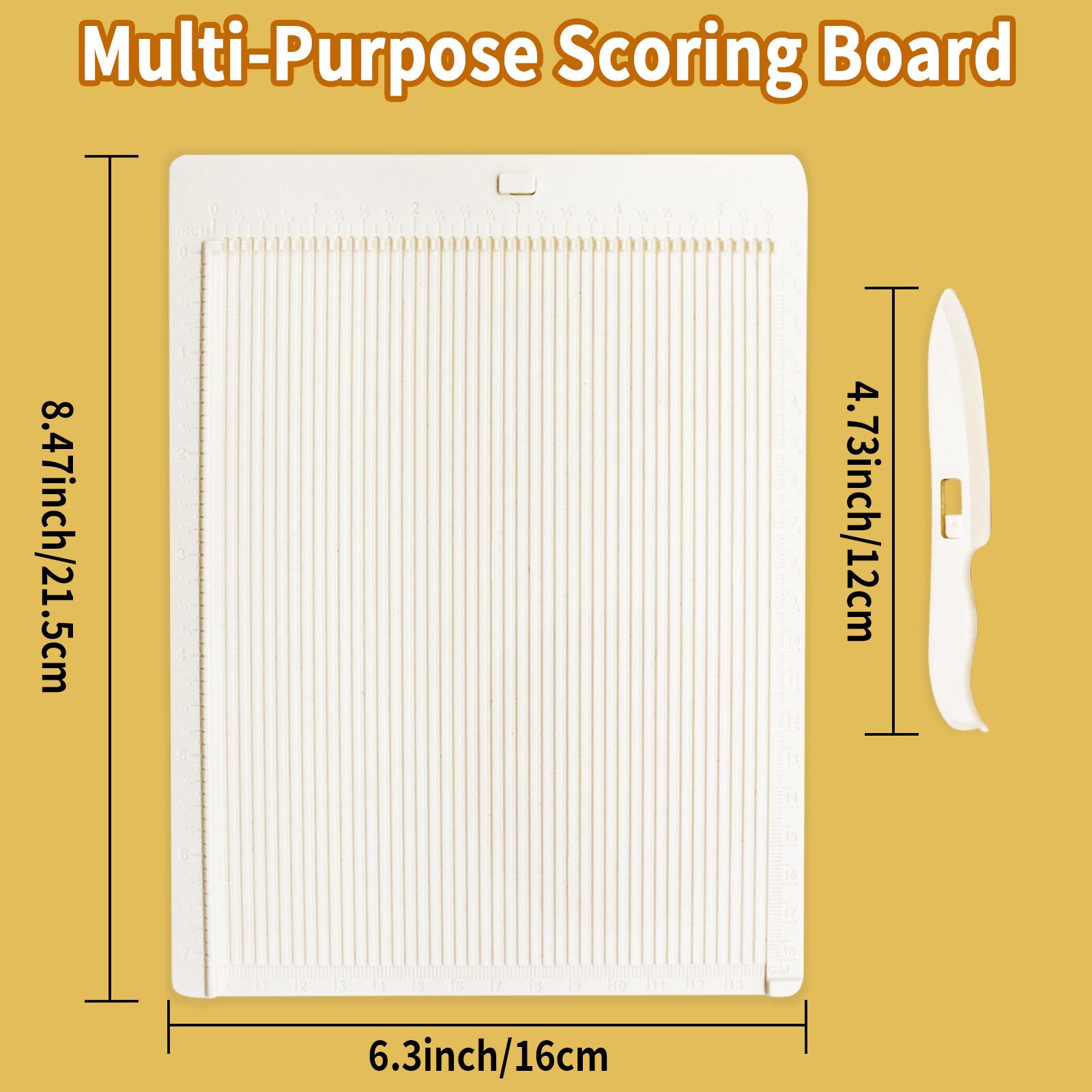

Scoring Board Mini Envelop Making Kit Maker Cutter Board Stylus Tool Corner puncher rounder Tab Planner Puncher Craft Paper Cutt