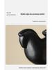 Exquisite Dark Horse Yuanbao Tea Pet: Zodiac Wealth-Attracting Tang Horse Ornament