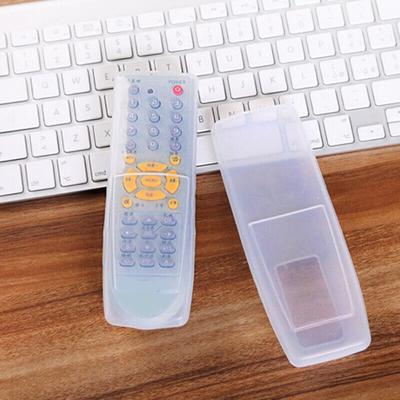 Silica Gel Remote Control Protective Sleeve Dustproof Waterproof Remote Control Sleeve Transparent Four Sizes