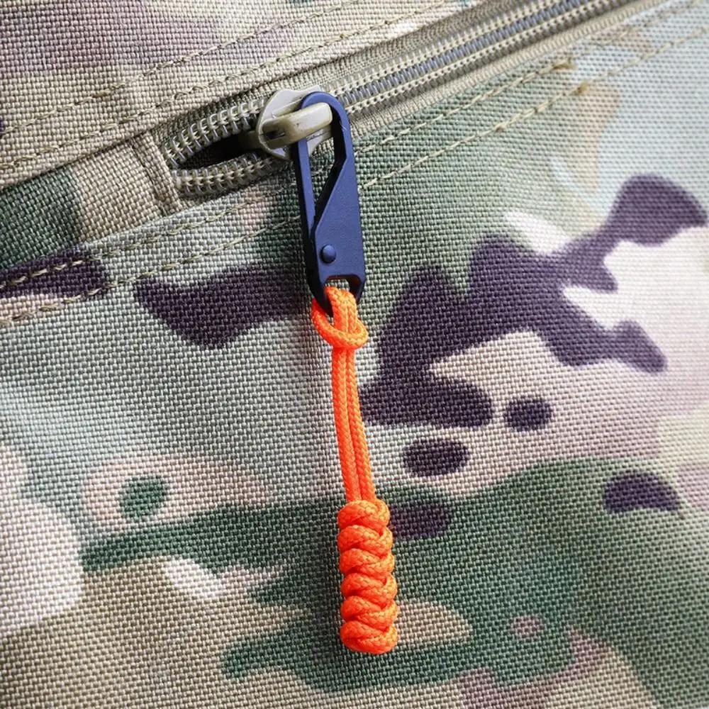 Creative Detachable Zipper Sliders Wear-resistant Umbrella Rope Woven Zipper Replaceable Accessories Durable Repair Kit Outdoor