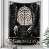 Tarot Card Psychedelic Scene Home Decoration Art Tapestry Hippie Bohemian Decoration Divination Wall Hanging Sheets