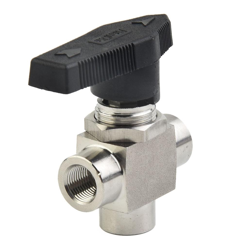 304 Stainless Steel Ball Valve G1/2 G1/4 High Pressure