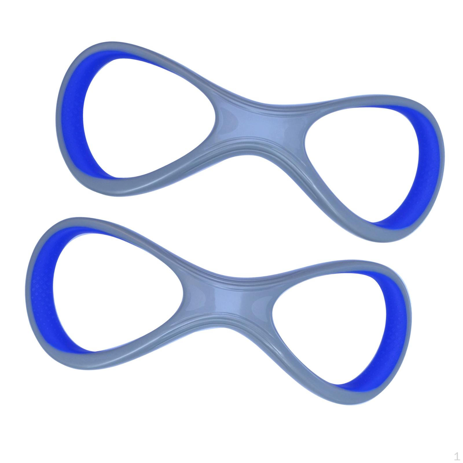 

Forearm Fulcrum Fin And Webbed Glove for Swimming Skills Blue S