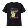 La T-shirt Errore Fascia di Avvertimento Rock vintage Lavata Leggermente Versatile grafica Comoda Casual abbigliamento designer homme
