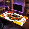 Belgium Football Crest Mouse Pad, Extended Non Slip Rubber Desk Mat for Gaming Office Laptop Fan Gift