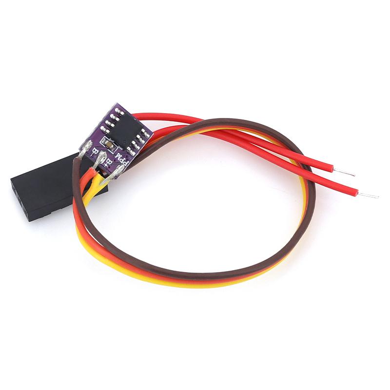 3.5-6V 10A 1S Brushed ESC Mini DIY Modify Single Way Electric Speed Control Module for RC Airplane Drone Hollow Cup Motor