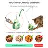 CyunCmay Tumbler Cat Toys, Durable Cat Toys for Indoor Cats Adult, Balance Car Kitten Toys, Interactive Cat Toy with Teaser Wand/Treat Dispenser, Cat