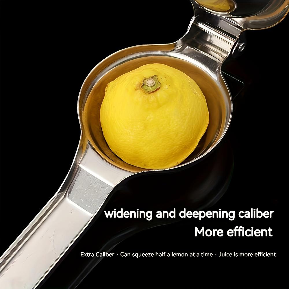 Stainless Steel Manual Juicer Lemon Squeezer Orange Press Mini Handheld Juice Extractor for Home Kitchen