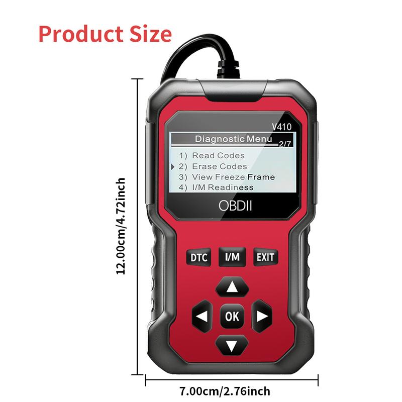 Car Obd2 scanner diagnostic tool code reader engine malfunction can diagnose all Obd II car scanning tools in the 1996 agreement