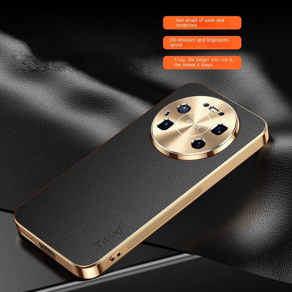 For Huawei Mate 80 80 Pro 80 ProMax Phone Case, Electroplated Leather Covering Process, Scratch-resistant and Wear-resistant