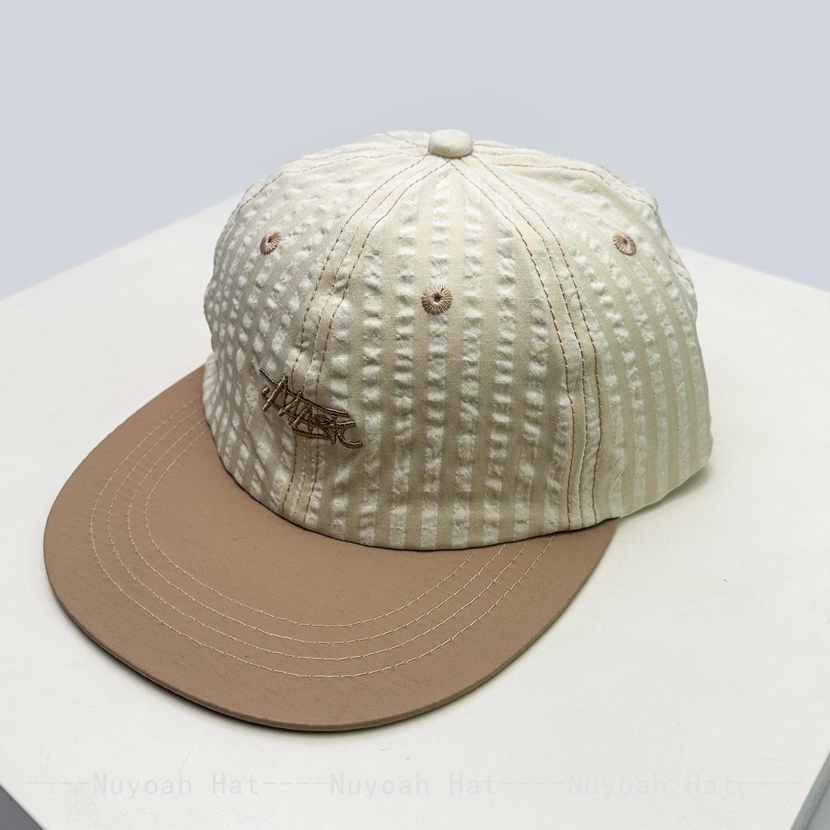 Neue Herren Damen Retro Bestickte Buchstaben Kleines Karomuster Baseballkappen Sonnenschutz Schnelltrocknend Atmungsaktiv Farbblock Schirmmütze Vielseitig 52-60cm gray