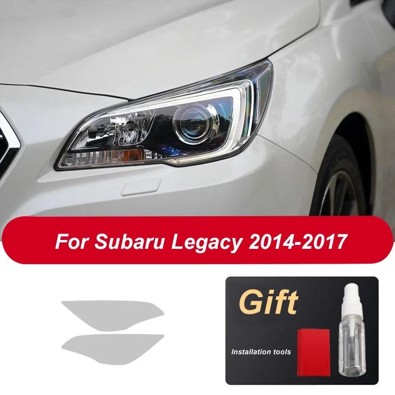 2x Pro Subaru Forester WRX BRZ Outback Legacy Impreza Auto TPU Ochranná fólie na světlomety Průhledná nálepka na světlomety Ochrana