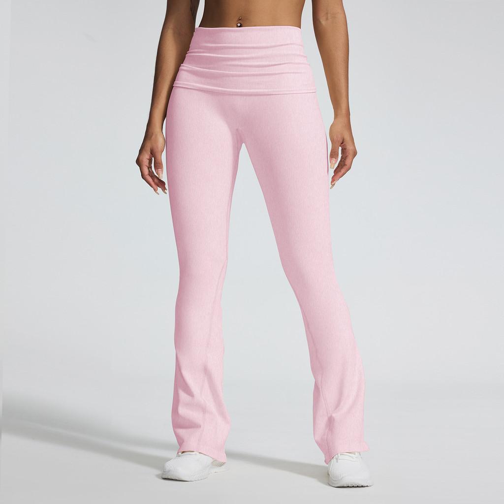 Seamless Yoga Pants For Women High Elastic Slim Fit Breathable Fitness Trousers