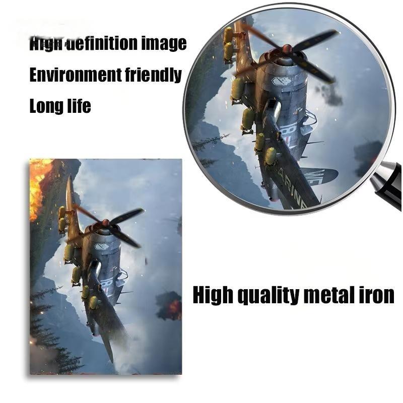 Retro Airplane Car Metal Sign Plates Wall Tin Signs Vintage Posters Living Room House Art Wall Decor Paintings Pictures Mural