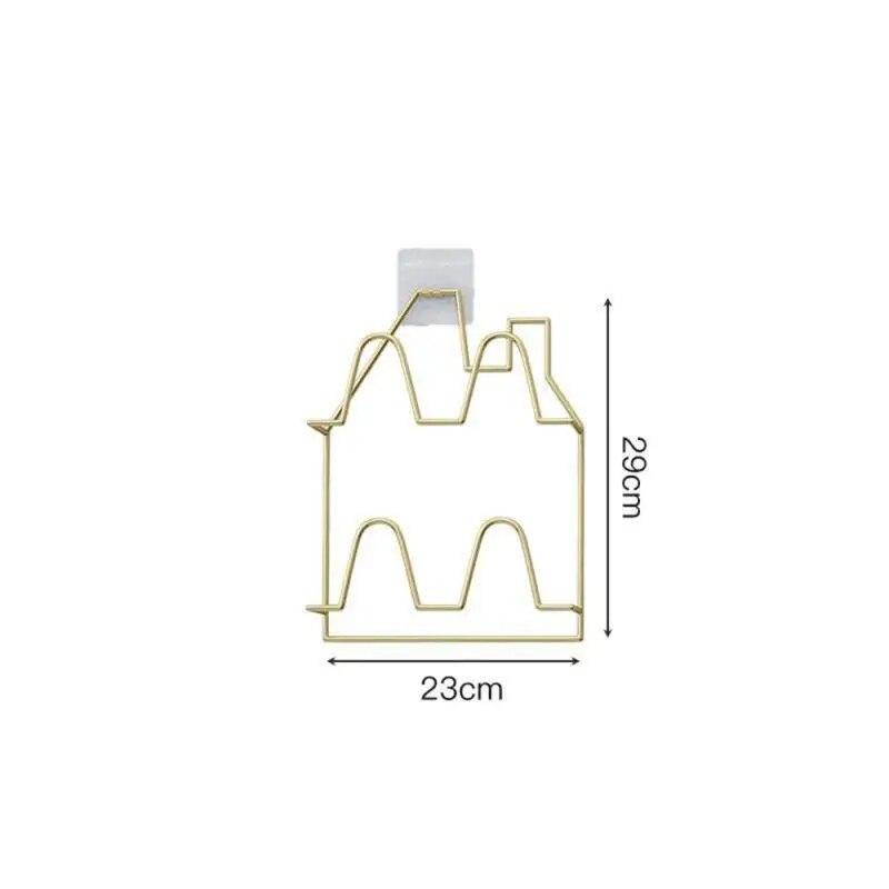 Porte-pantoufles de salle de bain auto-adhésif sans poinçon, support mural pour serviettes, gain de place, porte murale de toilette, étagère de rangement pour chaussures de maison