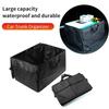 New Car Trunk Storage Box Backseat Folding Multi-Pocket Waterproof Organiser For X1 X2 X3 X4 X5 X6 X7 G20 G30 6GT E46 F