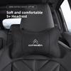 Car Seat Headrest Soft Suede Neck Pillow For Citroen C4 C3 C2 C1 DS3 Berlingo Xsara Picasso Auto Interior Accessories keychain aks256