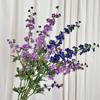Artificial Delphinium Flower 36.6" Long Stem Faux Silk Bouquets for Tall Vase Realistic Fake