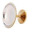 Stainless Steel Dessert Bowl Metal Ice Cream Cup Footed Serving Dish for Salad Fruit Pudding Snack Yogurt Party Gold