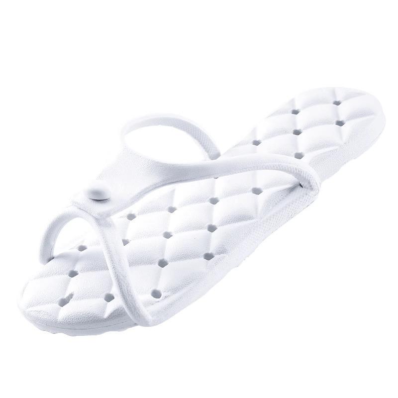 Kadınlar için Taşınabilir Katlanabilir Seyahat Terliği Erkekler Hafif, Kaymaz, Su Geçirmez, Plaj, Otel, Havuz veya Duş için Mükemmel