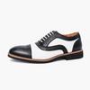 Men's Large Size Retro Brogue Leather Shoes - Autumn British Style