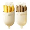 4 Pcs Plastic Food Clips with Magnetic Storage Box Sealing Clip with Cute Cat Fridge Magnet Holder for Food Storage Kitchen Home Decor