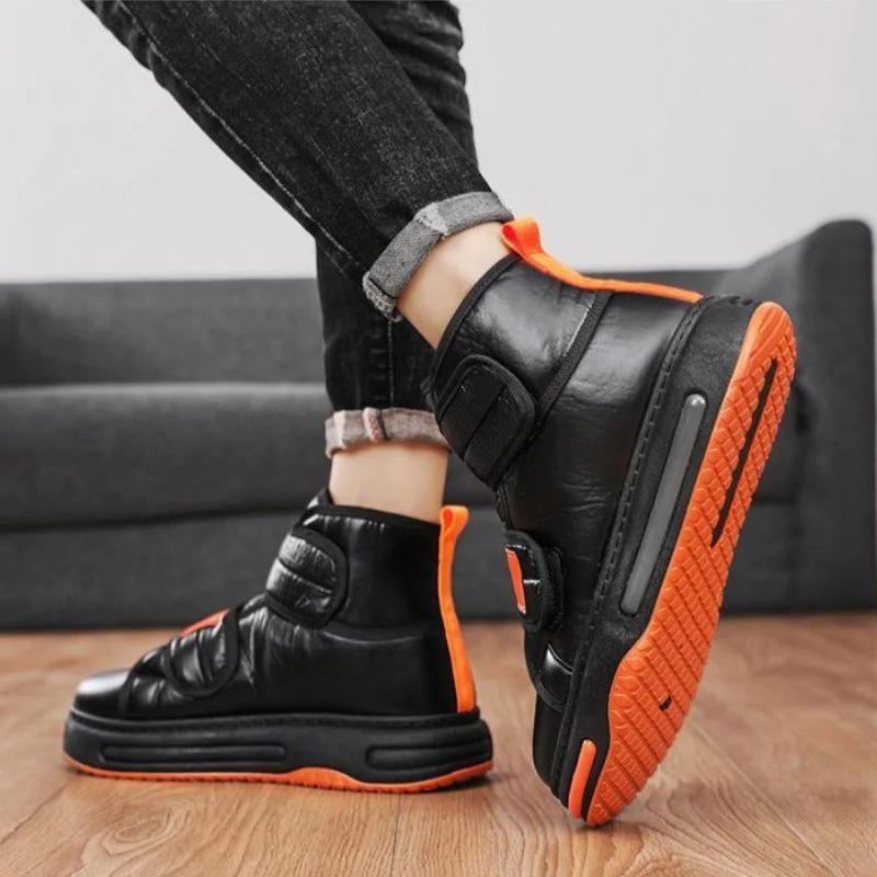 Male Shoes Casual Platform Men's Sneaker Sports Boots Y2k Low Price In Promotion Offer Offers Non Slip High Quality Size 45 New