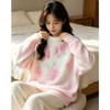 2026 Autumn Women Colorful Sweaters Knitting Basic Fashion O-Neck Style Loose Pullover Sweater