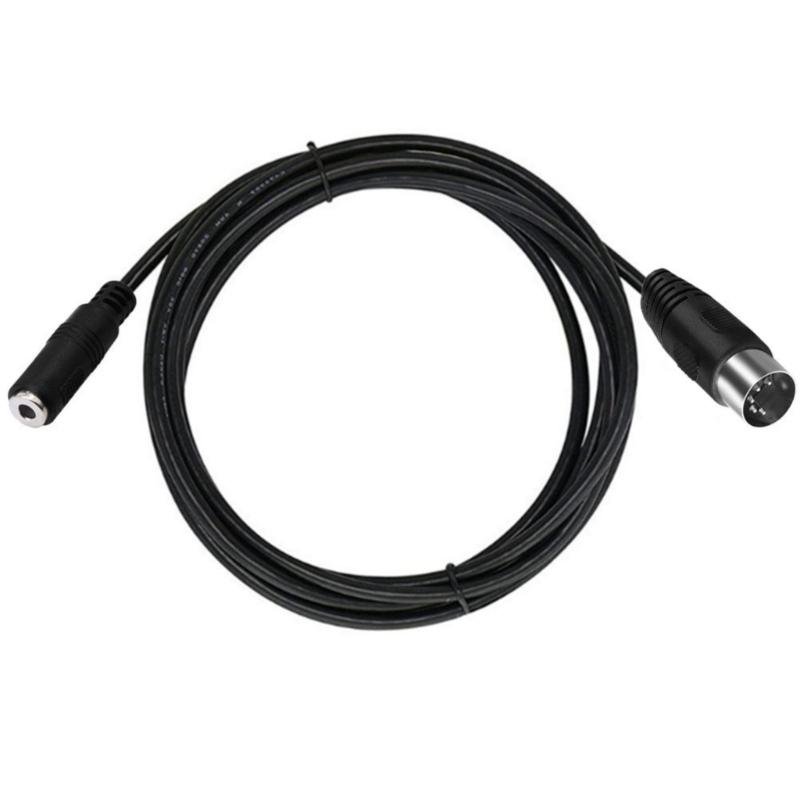 Din 5-Pin auf 3,5-mm-Kabel 5-Pin Din-Stecker auf 3,5-mm-Buchse Sound-Adapterkabel für Musikinstrumenten-Sound