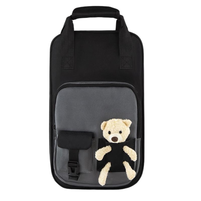 

Waterproof Drumstick Bag Case Drum Mallet Holder Portable Drum Stick Mallet Bag Two Compartments Carry Case Enduring сірий колір