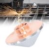   Nozzle Cutting Machine Head Cutter Dual Optical Fibre   Plated Copper