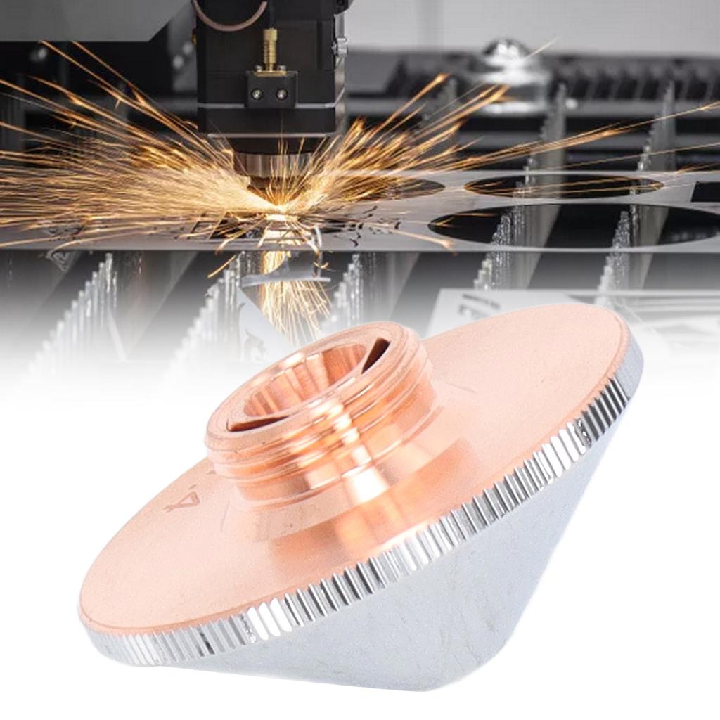 Nozzle Cutting Machine Head Cutter Dual Optical Fibre Plated Copper