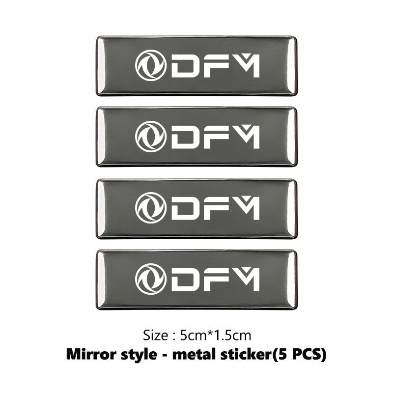 Estilo de Coche Pegatina Insignia para Maletero de Carrocería Accesorios de Decoración Automática Para Dongfeng Motor DFM Aeolus ax3 k01 Ax5 580 DFSK Glory 360