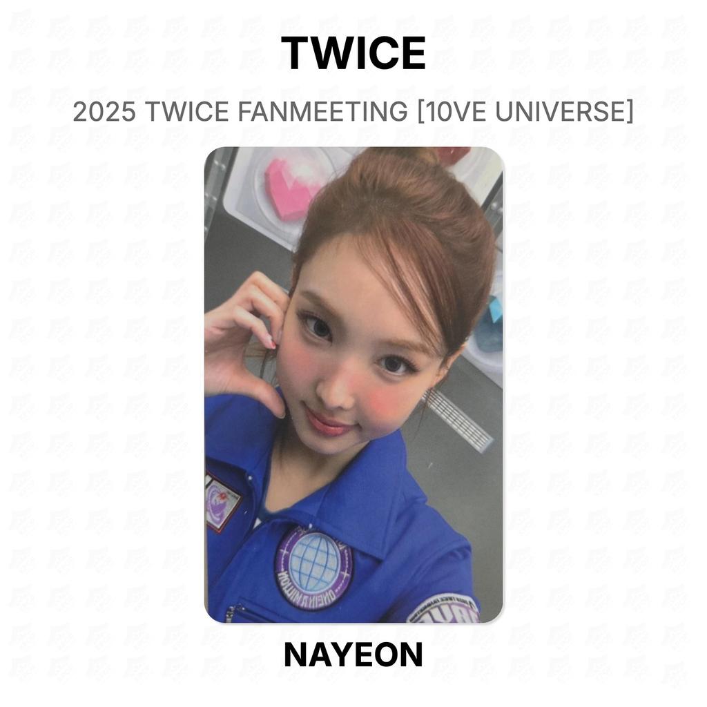 Twice 2025 TWICE FANMEETING [10VE UNIVERSE] Official Photocard