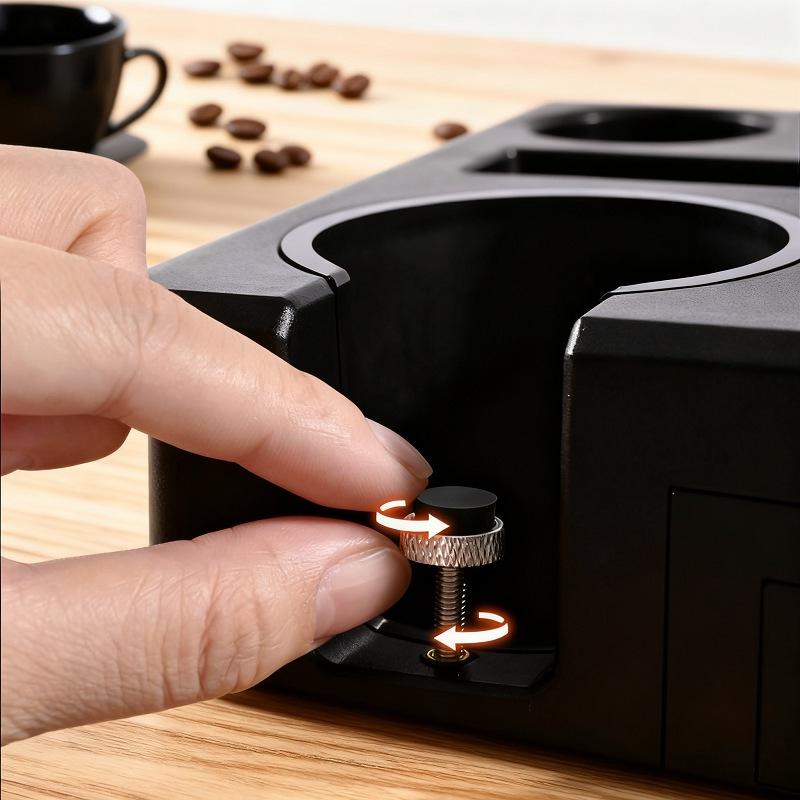 Espresso Kaffeetamper Station 9 in 1 Espresso Organizer Passend für 51 54 58MM Verteiler Siebträgerhalter & Puck Screen Zubehör