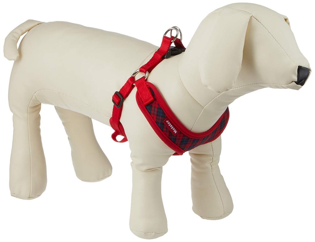 Meister Softy Harness New Check Red Size S