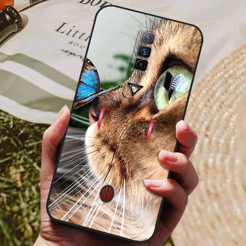 

Для ZTE Nubia Red Magic 7 Чохол Модний Силіконовий М який ТПУ Задня Кришка для Глобальної Версії Nubia REDMAGIC 7 Pro Чохол Бампер For Red Magic 7 Pro